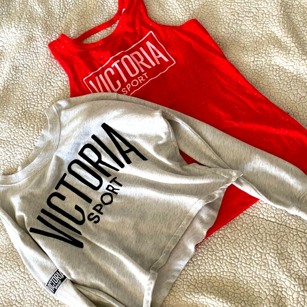 VS SPORT Sweatshirt w/ Tank Top